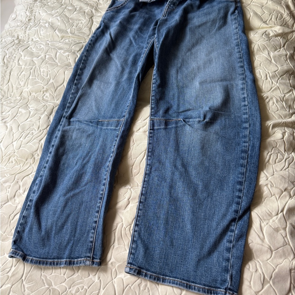 Nili Lotan Emerson jeans. Barrel leg